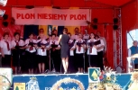 2003r. - Koncert chóru „Melodia” na otwarciu Dożynek gminnych w Osinach.